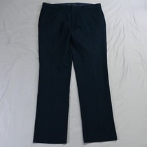 English Laundry 34 x 30 Navy Blue Flat Front Straight Dress Pants - £11.87 GBP