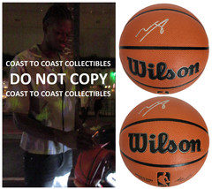 Mo Bamba Texas Orlando Magic signed NBA Basketball COA exact proof autog... - $148.49