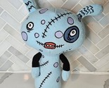 2007 Gus Fink&#39;s Boogily Bunnies, Derf, 10&quot; Collectible Plush Blue - €19,44 EUR
