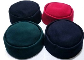 Original Traditional Red Blue Green &amp; Black Unisex Quality Wool Hat Cap  - £31.79 GBP+