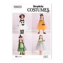 Simplicity Sewing Pattern 9625 11593 Costume Tulle Toddler Size 1/2-4 - $8.06