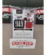 Mike Alstott 2010 National Treasures Game Worn Patch Notable Numbers  - £31.77 GBP