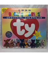 First Edition 1999 Beanie Babies Official Calendar With Stickers Sealed - $15.83