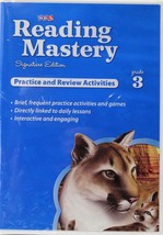 Sra Reading Mastery Signature Edition Practice &amp; Review Activites Grade 3 CD-ROM - £3.93 GBP