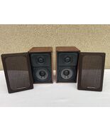 Vintage Realistic Minimus 7W Speakers Cat No 40-2039C Walnut Wood 8 Ohms... - $1,826.51 MXN