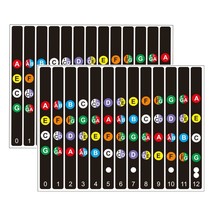 UkuleleFretboard Stickers ChordFret Stickers Note Sticker For Soprano, C... - $12.99