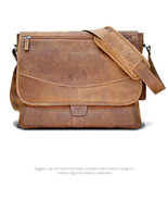 MacCase Premium Leather Messenger Bag - £236.03 GBP
