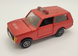 Vintage Playart Range Rover Fire Dept Truck Made in Hong Kong Die-Cast - £23.21 GBP