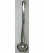 Vintage AM 4 Ounce Stainless Steel Scoop Ladle 14&quot; Long Restaurantware U... - $12.19 CAD