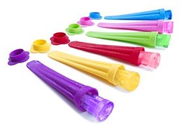 Silicone Ice Pop Molds - Set of 6 - By Decodyne - £4.70 GBP