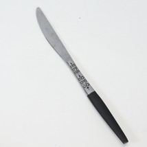 Interpur INR2BL Dinner Knife 8 3/4&quot; Black Faux Wood Stainless - $7.83