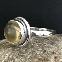 925 Sterling Fine Silver Citrine Gemstone Ring Sz C-Z Women Fest Gift RSP-1200 - £25.65 GBP