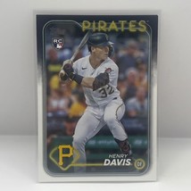 2024 Topps Series 1 Baseball Henry Davis Base RC #295 Pittsburgh Pirates - $1.97