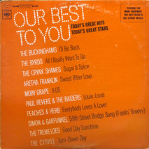 Various Artists ‎– Our Best To You: Today&#39;s Great Hits... Today&#39;s Great Stars  - £8.04 GBP