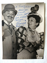 Laurence &amp; Germain – Original Signed And Dedicated Photo - Very Rare – 1952 - £130.75 GBP