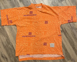 Vtg Zero Gravity Orange Purple Single Stitch Geometric T-Shirt XL ZG USA... - $16.44
