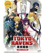 Tokyo Ravens Vol.1-24 End ENGLISH VERSION DVD Region All Ship From USA  - $40.08