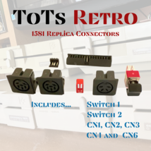 Commodore 1581 Replica Connector Kit w/ Power switch - $15.99