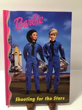 Vintage Barbie Shooting for the Stars Book 1998 Mattel Inc. Grolier Enterprises - £6.60 GBP