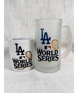 Dodgers 2024 WS Champions Coffee Mug Beer Mug Set  - $40.69 CAD