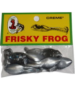 Creme 1.5&quot; Frisky Frog Lure 7pk, Blue Thunder | PTF252 - $10.21 CAD