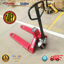 OP-918-3300 NTEP Pallet Jack Scale 3,300 lb Heavy Duty Legal for Trade - $1,999.00