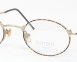 Vintage STUDIO 608 C.1 PALE GOLD /DEMI RARE EYEGLASSES GLASSES FRAME 44-... - $54.34