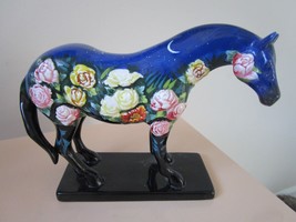 The Trail Of Painted Ponies &quot;Night Flower&quot; By Cj Wells,Horse Figurine Nib Orig - £99.22 GBP