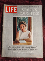 Life September 15 1967 9/15/67 Svetlana Stalin Mark Spitz Expo 67 - £9.04 GBP