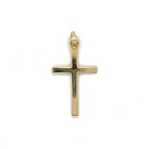 14K Yellow Gold Cross Pendant 1.6g 1.25in - £156.47 GBP