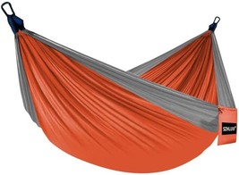 Szhlux Camping Hammock Double And Single Portable Hammocks With 2, And Camping. - £25.00 GBP