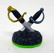 Skylanders Spyro&#39;s Adventure Pirate Ghost Swords Video Game Magic Element 2011 - £0.77 GBP