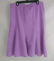 Vintage G.W. Division Of Graff Petite Womens Purple 100% Polyester Skirt... - £12.25 GBP