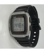 WORKING RETRO CASIO Illuminator W-96H 3239 Black Digital Watch - £7.39 GBP