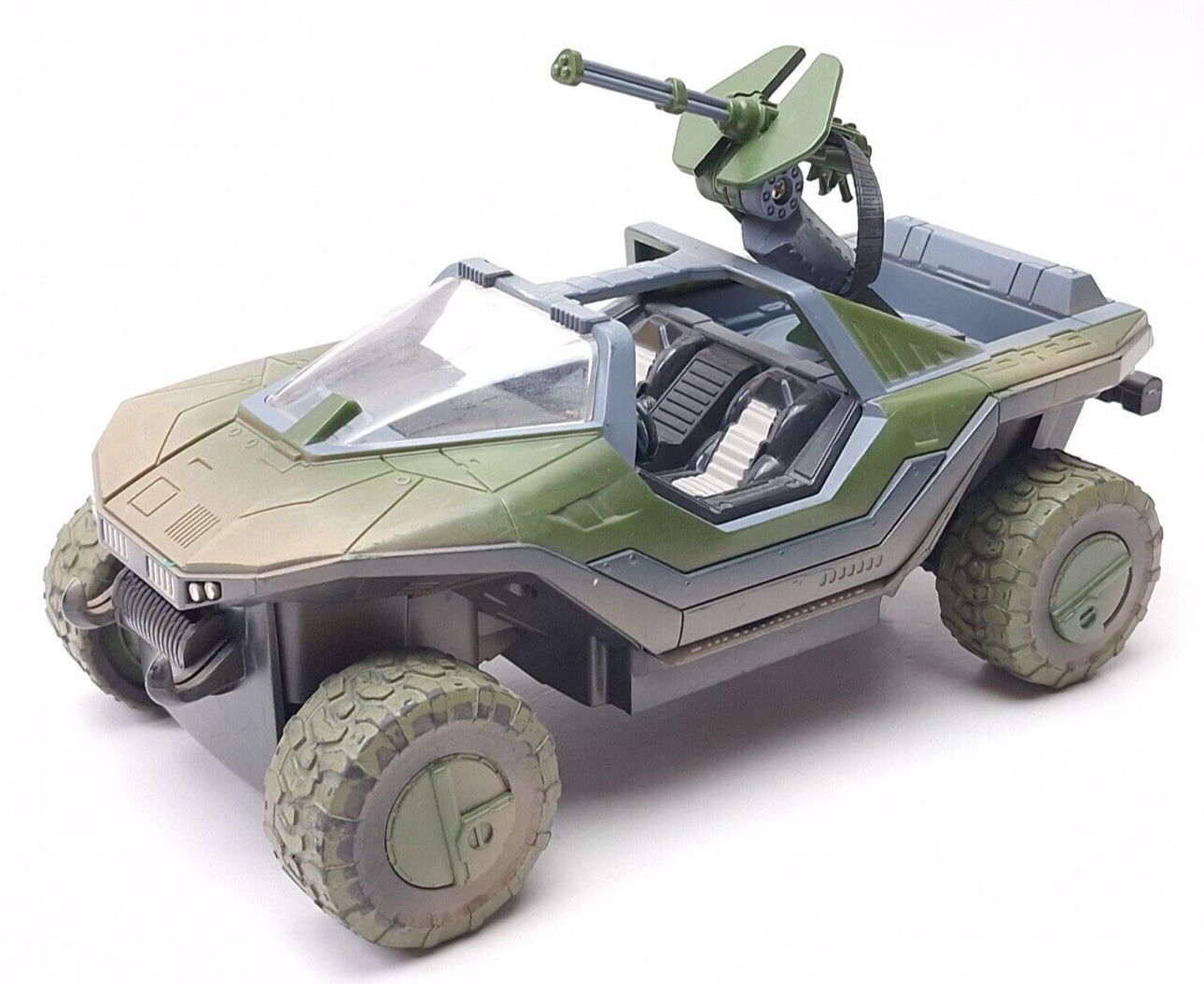 2009 KNOK Microdoft Halo RC 10&quot; Warthog Vehicle w Driver NO REMOTE - $7.16