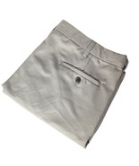 Haggar Mens Chino Pleated Khaki Short Size 38 Beige Summer Casual Pocket... - €14,36 EUR