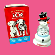 McDonalds Disney 101 Dalmatians Snow Dome Globe Snowman&#39;s Best Friend 19... - €5,25 EUR