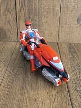 Bandai Power Rangers Operation Overdrive Hovertek Cycle with Red Ranger - £13.54 GBP
