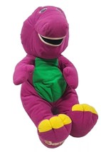 Vintage 1992 Barney Playskool Talking 18&quot; Plush Toy Dinosaur Working - £18.87 GBP