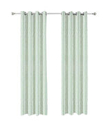 Anyhouz 150cm Curtains Green Modern Luxury Re... - $61.90