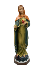 12 inch Flame of Love Statue hand made in Colombia - $113.85