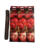 Hosley 120 Incense Strawberry Incense Sticks (3-packs+metal Incense Hold... - £17.63 GBP