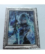 Eula Sword Waifu Anime Girl Trading Card Silver Heavy Metal 3&quot; x 4&quot; - $30.39 CAD