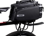 Huntvp Bike Rack Bag Bike Pannier Bag Rear Seat Bag Handbag For Bicycle ... - £60.94 GBP