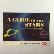 VTG 1954 A Guide To The Stars by Robert R. Coles American Amoco Gas - £11.20 GBP