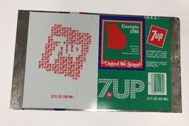 Georgia Unrolled Aluminum “7 UP” Can 1788 States- United We Stand - £39.91 GBP