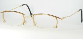 Xclusiv X5-013 X5-C-097 Gold Eyeglasses Glasses Metal Frame 47-19-142mm Germany - $79.76