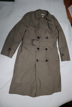 DSCP VALOR COLLECTION The Perfect Fit Military Men All Weather Coat Size... - $49.99