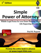 Simple Power of Attorney - Full Version - CD-ROM Only - £15.78 GBP