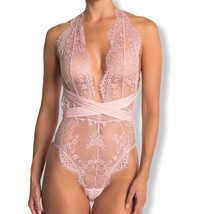 Free People Showoff Lace Bodysuit Pink New XS or S $68 - $38.10